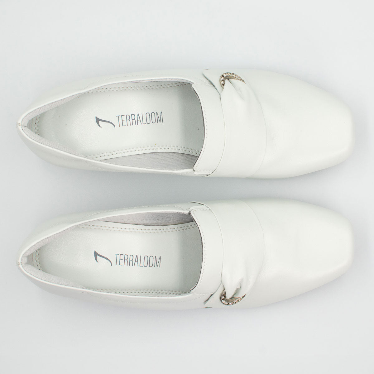 Andiroba shoes - top view vegetal off-white Terraloom