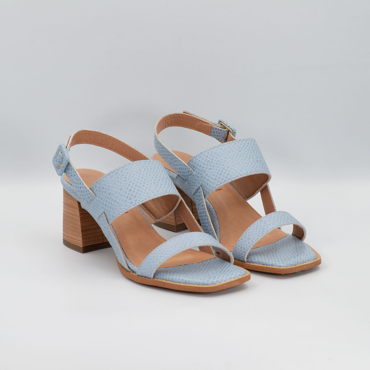 Begônia sandals in light blue - pair view alternative colour