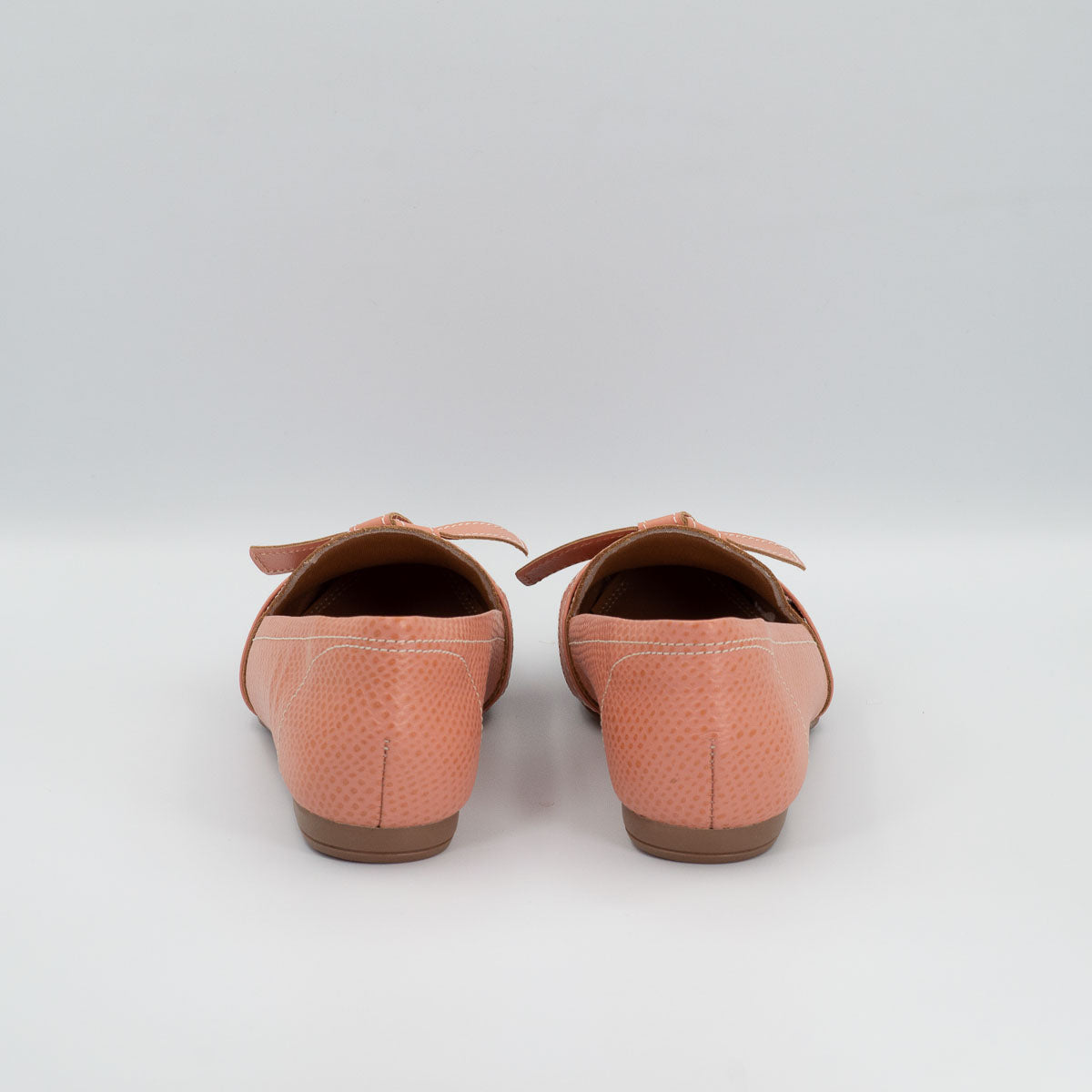 Terraloom Caju loafers - back view flat heel