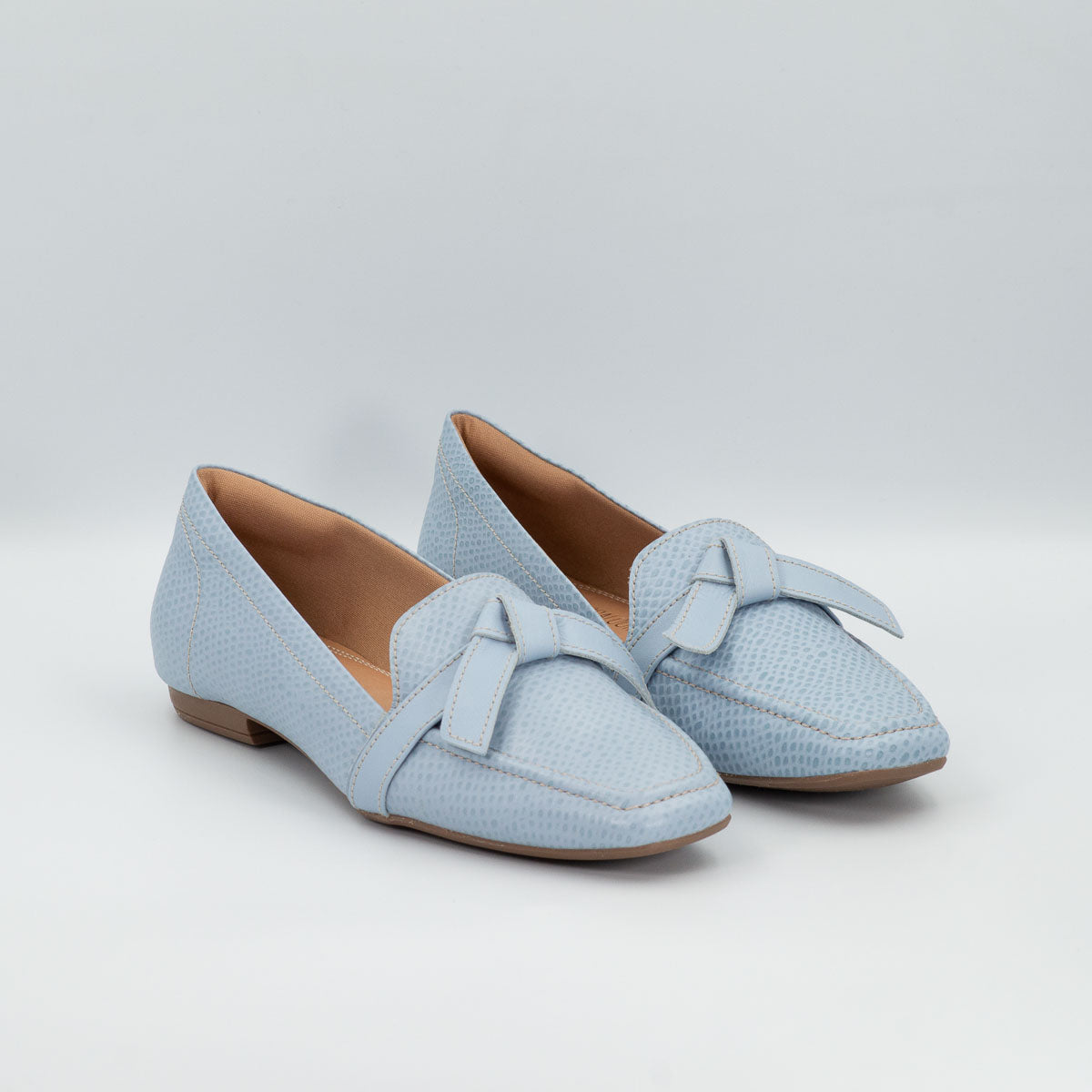 Terraloom Caju loafers in scale capri - pair view alternative colour