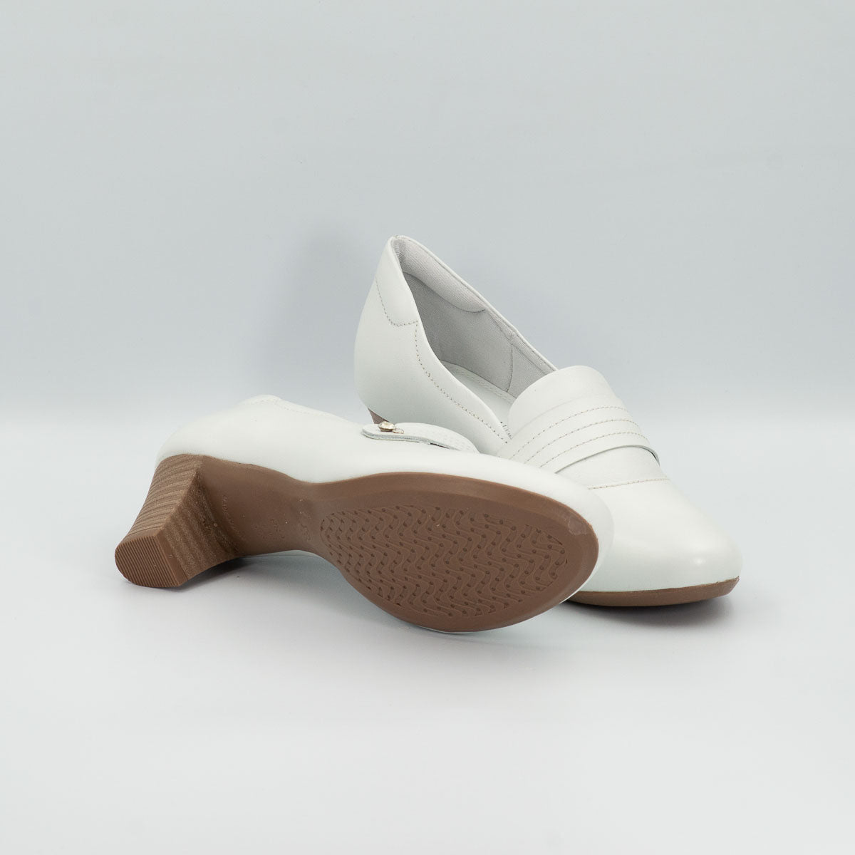 Canela shoes - bottom sole view vegetal off-white Terraloom