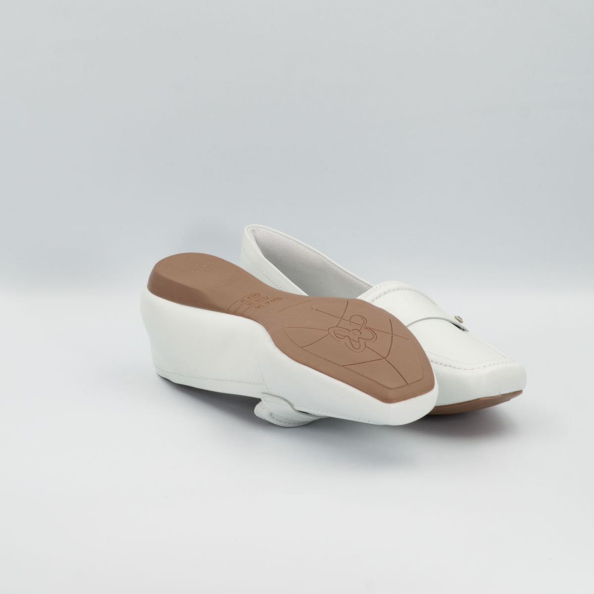 Cedro shoes - bottom sole view vegetal off-white Terraloom