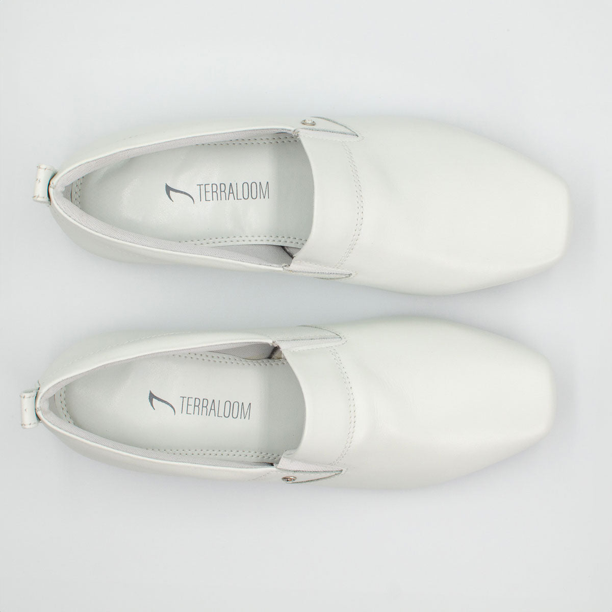 Jacarandá shoes - top view vegetal off-white Terraloom