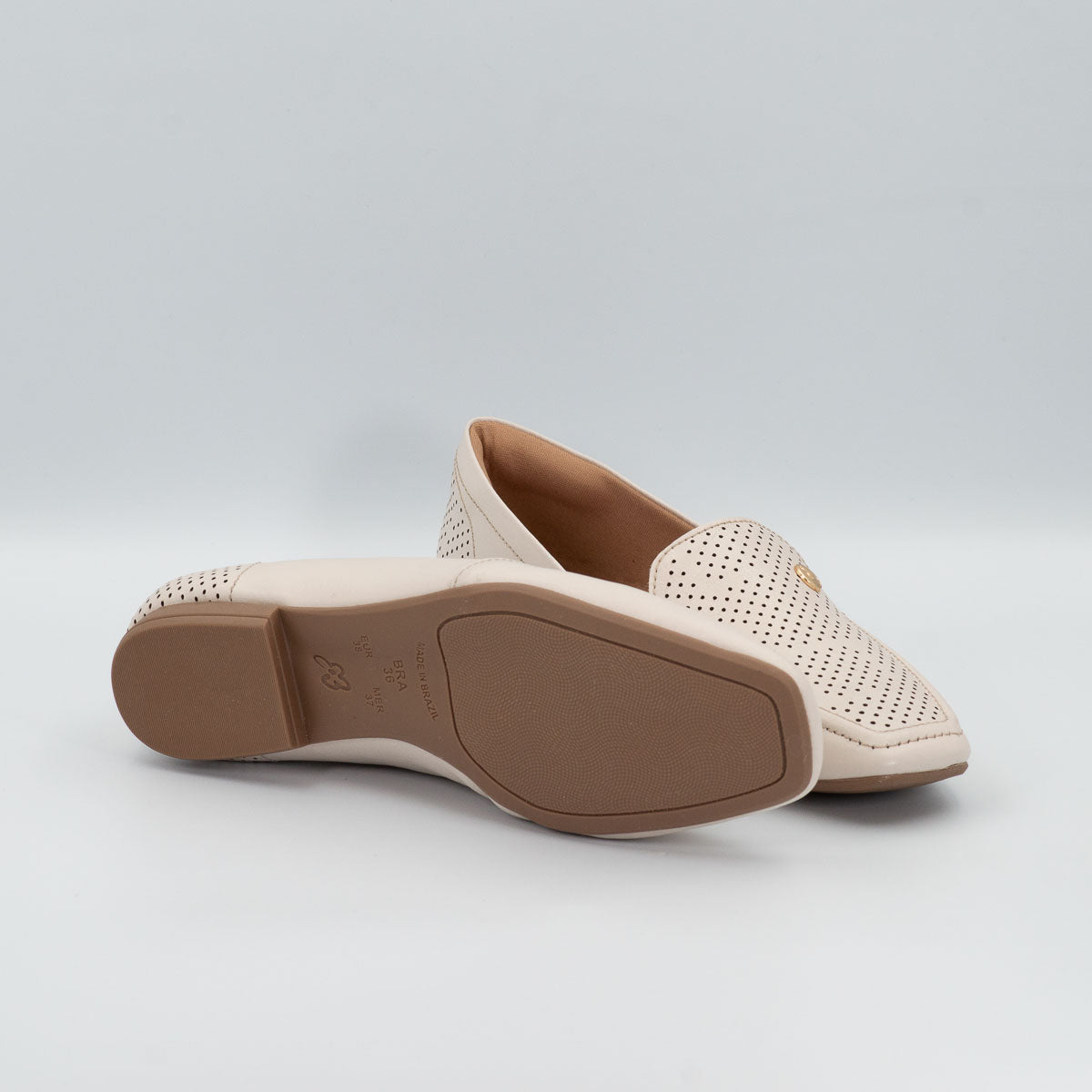 Goiaba loafers - bottom sole view floater off-white Terraloom