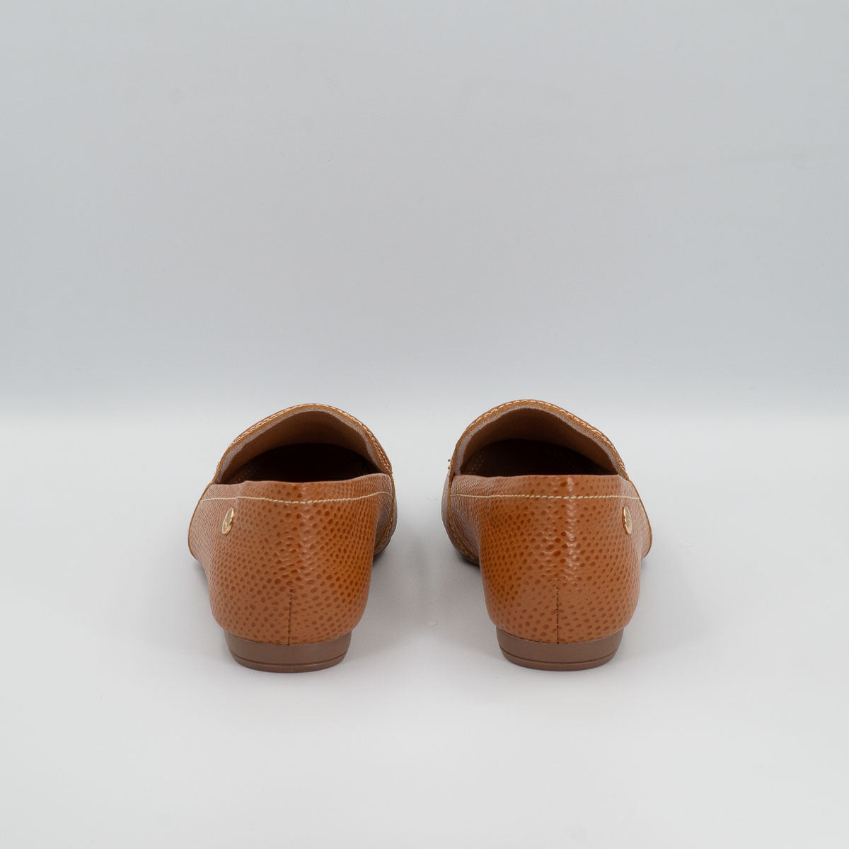 Terraloom Graviola loafers - back view flat heel