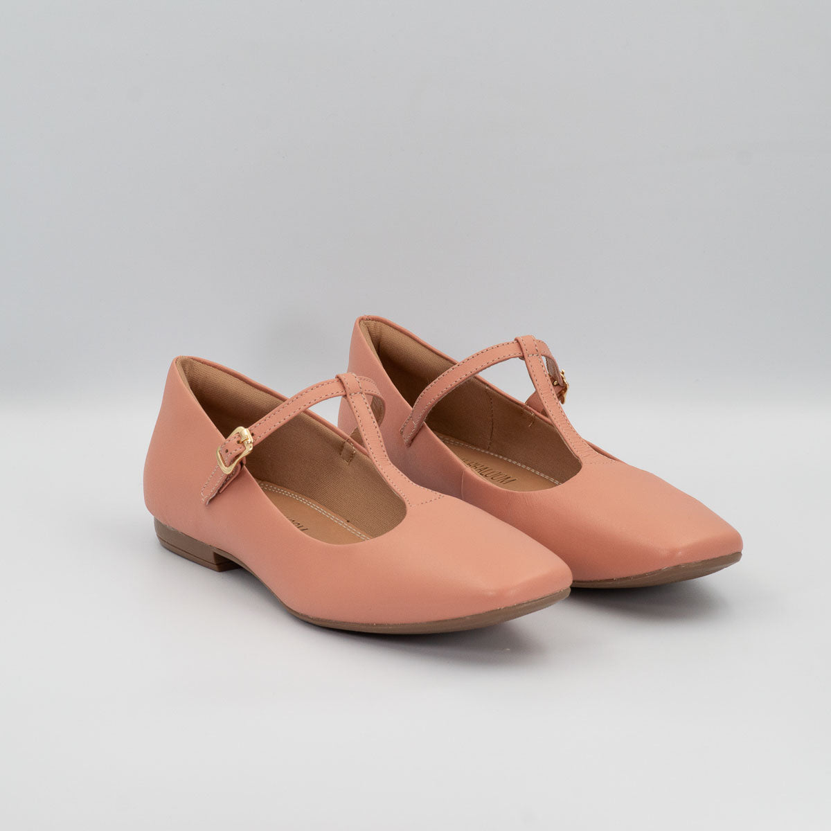 Terraloom Jabuticaba flats in vegetal peach - pair view alternative colour