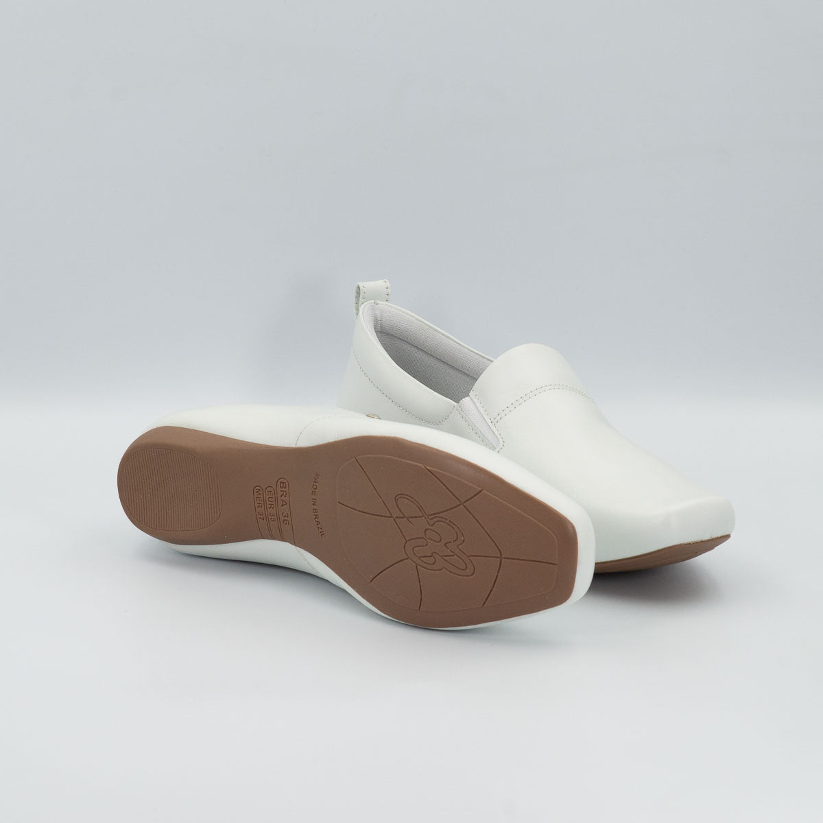 Jacarandá shoes - bottom sole view vegetal off-white Terraloom