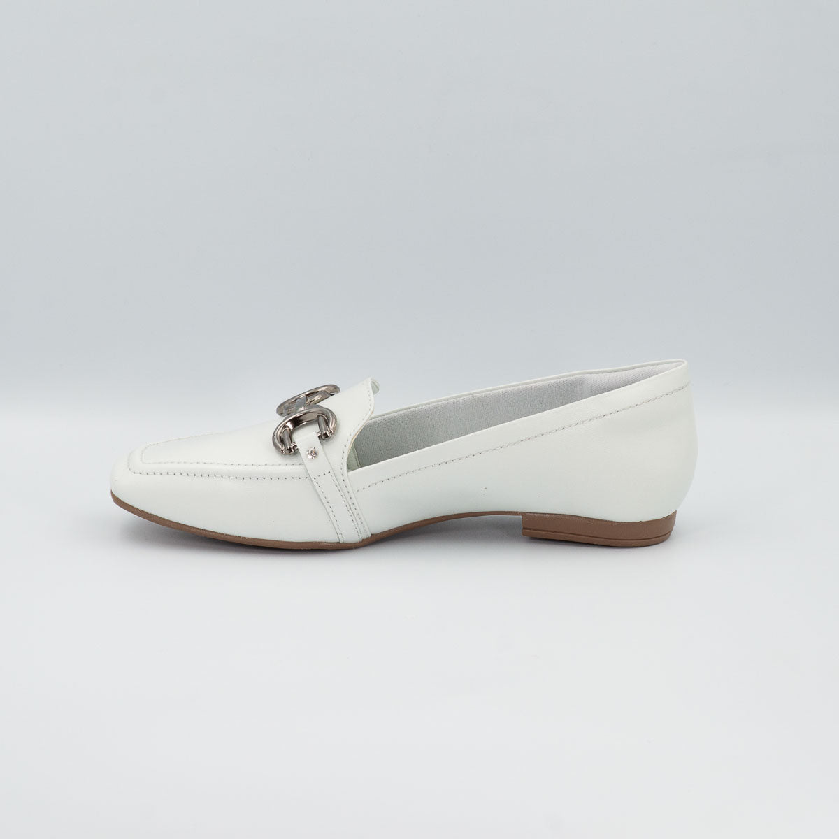 Mogno clinical comfort shoe - left side profile view flat sole