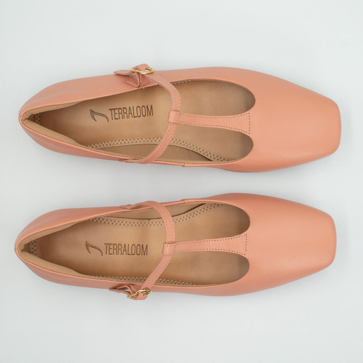 Jabuticaba flats - top view vegetal peach Terraloom