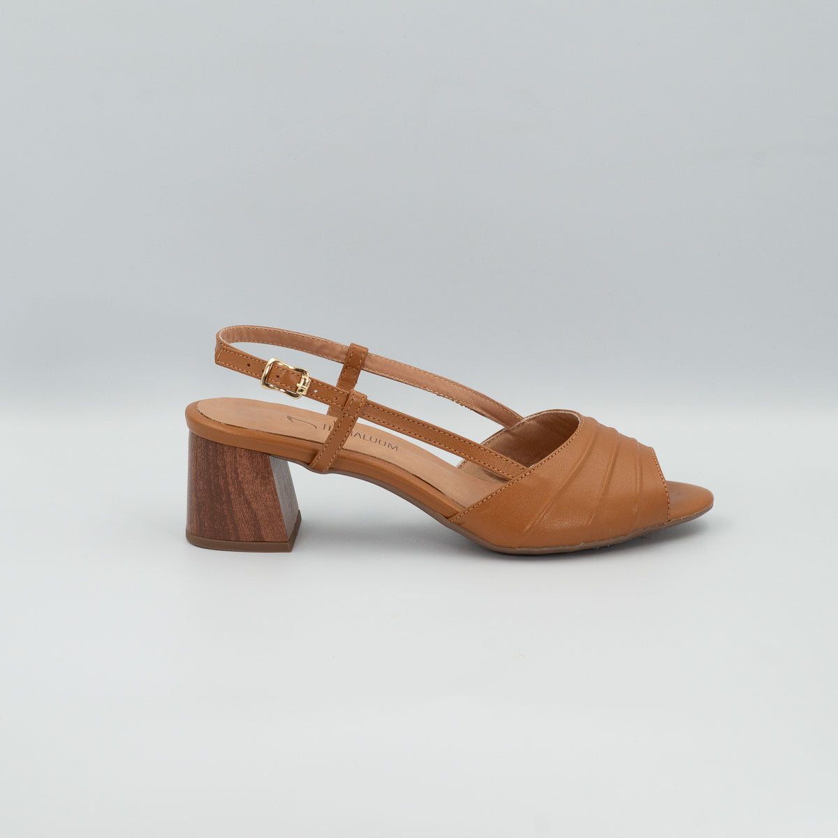 Terraloom Orquídea vegetal whiskey sandals - side profile view other side