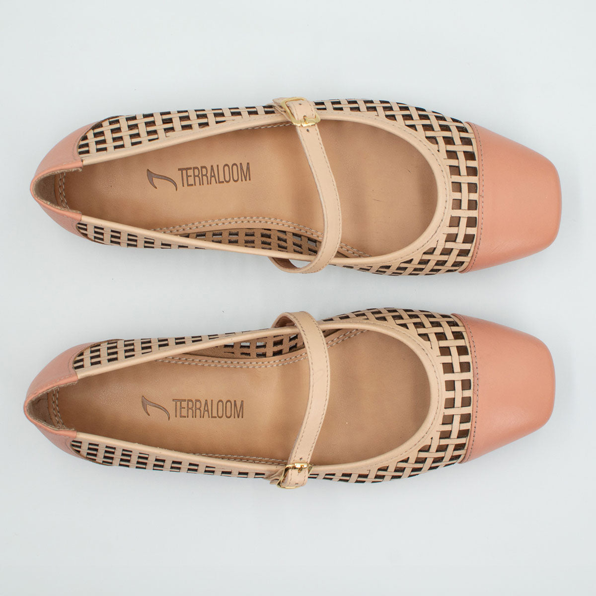 Açaí flats - top view vegetal nude Terraloom