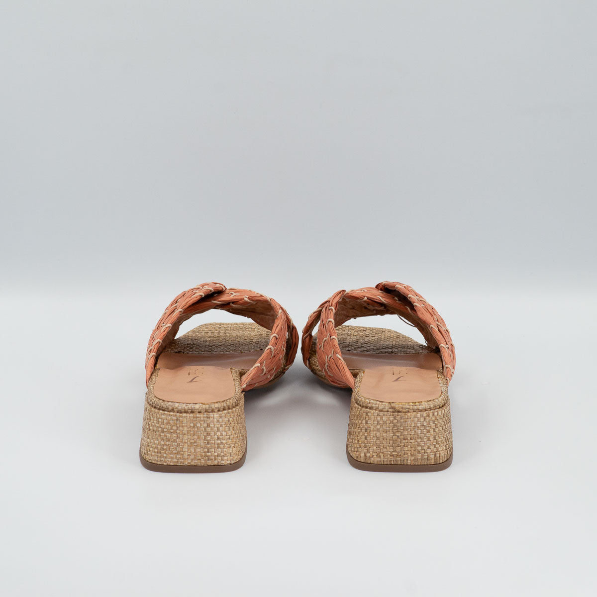 Terraloom Rosa braided sandals - comfort rear view