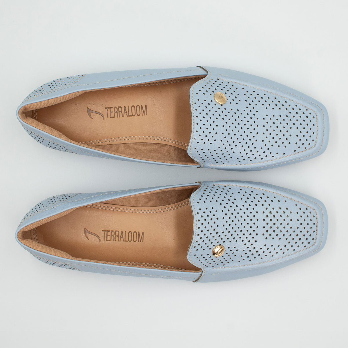 Goiaba loafers - top view floater capri Terraloom