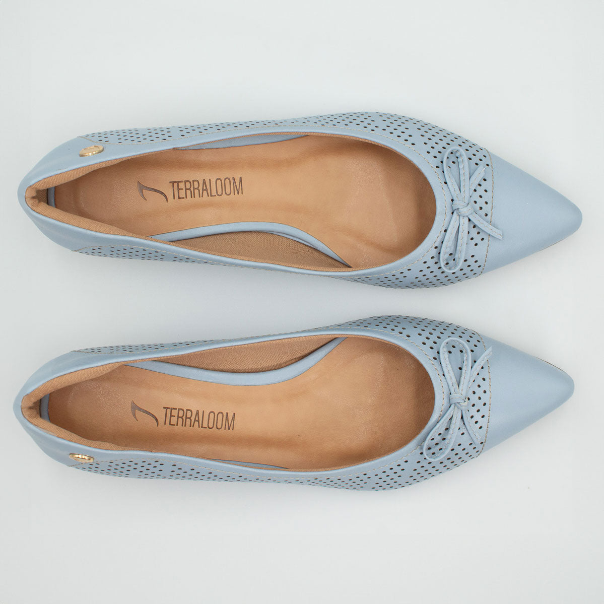 Alecrim pumps - top view vegetal capri Terraloom