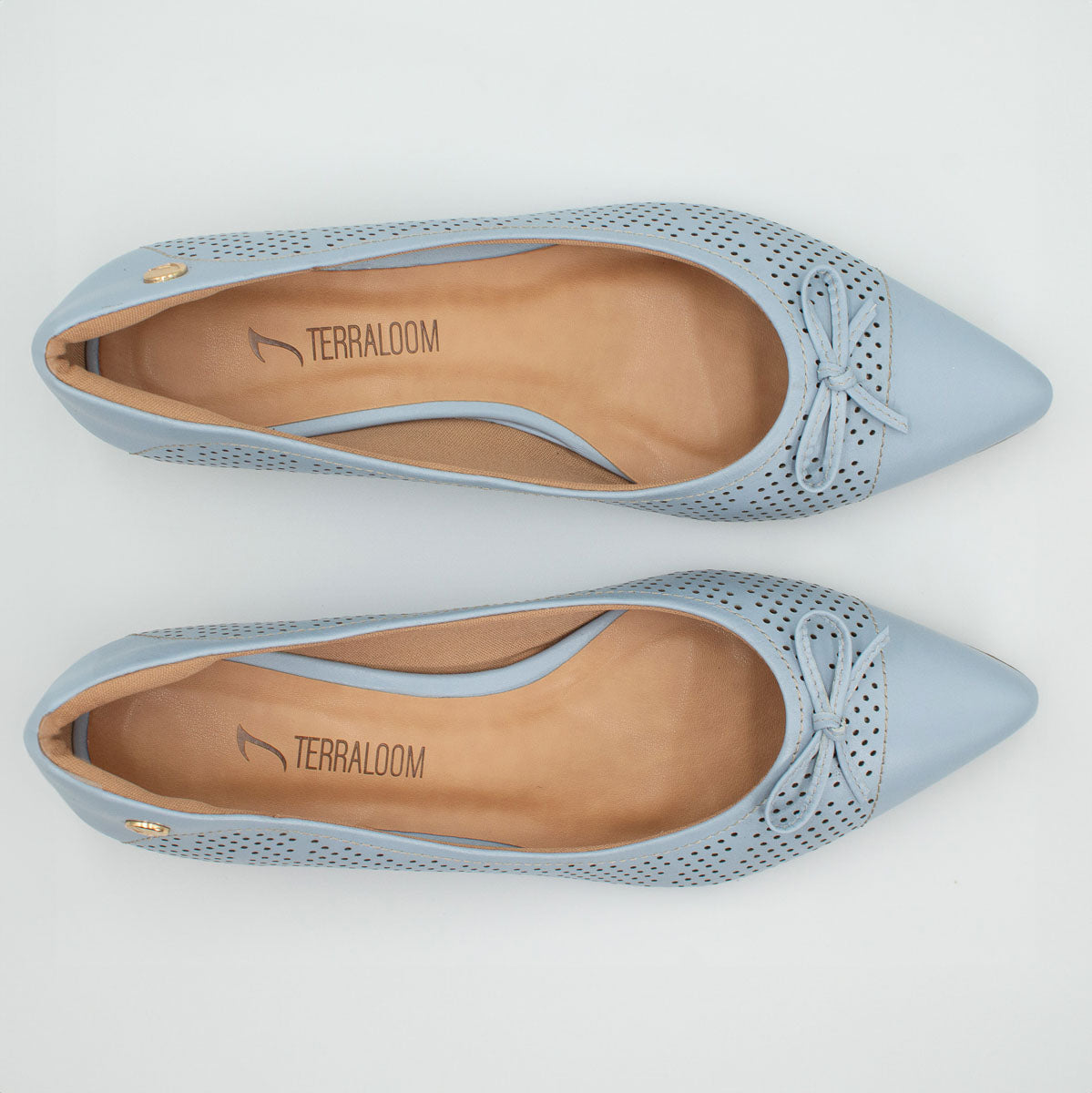 Alecrim pumps - top view vegetal capri Terraloom